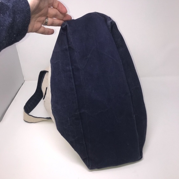 Tommy Hilfiger Vintage 90’s Style Beach Tote | Red, White & Blue - Picture 3 of 5